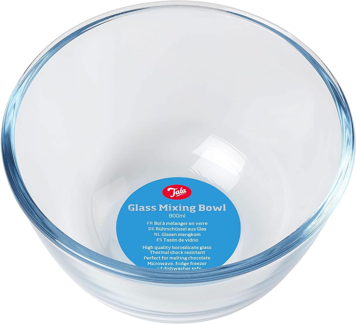 Tala Borosilicate Glass Mixing Bowl 15x8.1cm 800ml