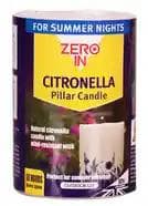 STV Citronella Pillar Candle