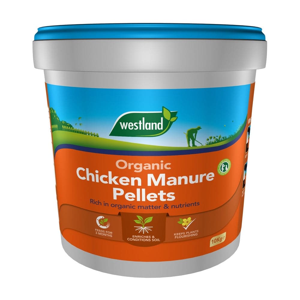 Westland Organic Chicken Manure Pellets, 10kg - 20100324
