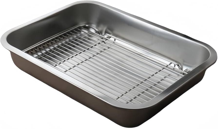 Tri Star Stainless Steel /Roasting Grill Pan 32X24