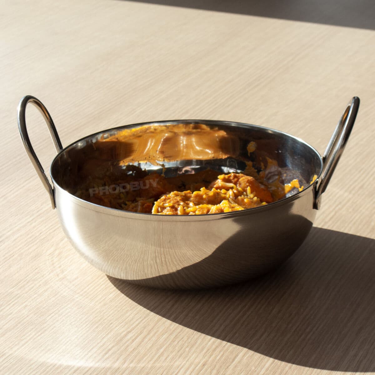 SS BALTI DISH 17CM
