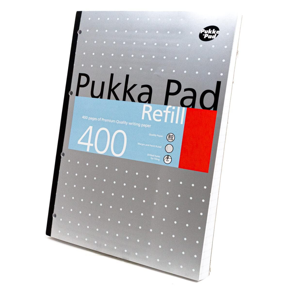 PUKKA-PADS REFILL PAD A4 400 PAGES WHITE