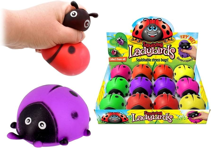 Kandy Toys Squishy Ladybirds