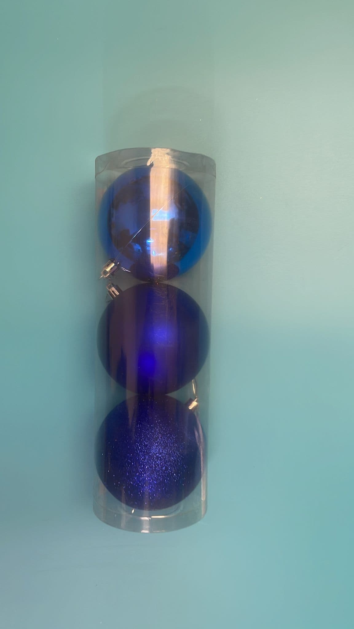 D2G 10CMX3 Baubles Blue