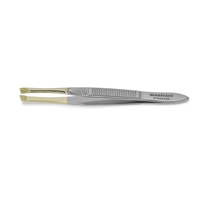 Manicare - Gold Plated Slant Tweezer