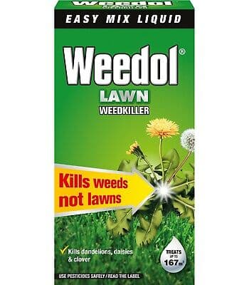 Evergreen Weedol Lawn Weedkiller Conc 12x250ml