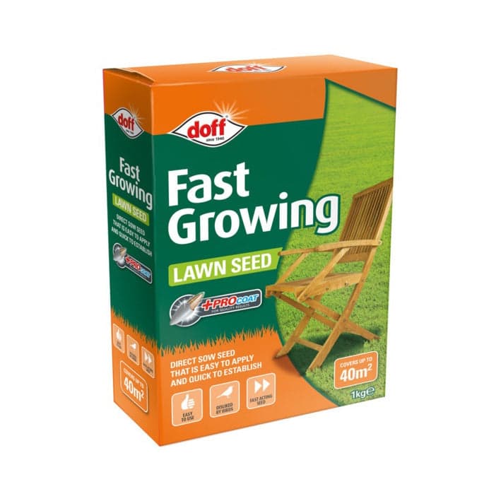 Fast Growing Lawn Seed with PROCOAT
1KG
