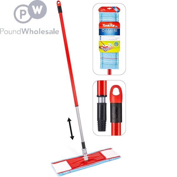Tonkita Rapid Flat Mop / Telescopic Handle