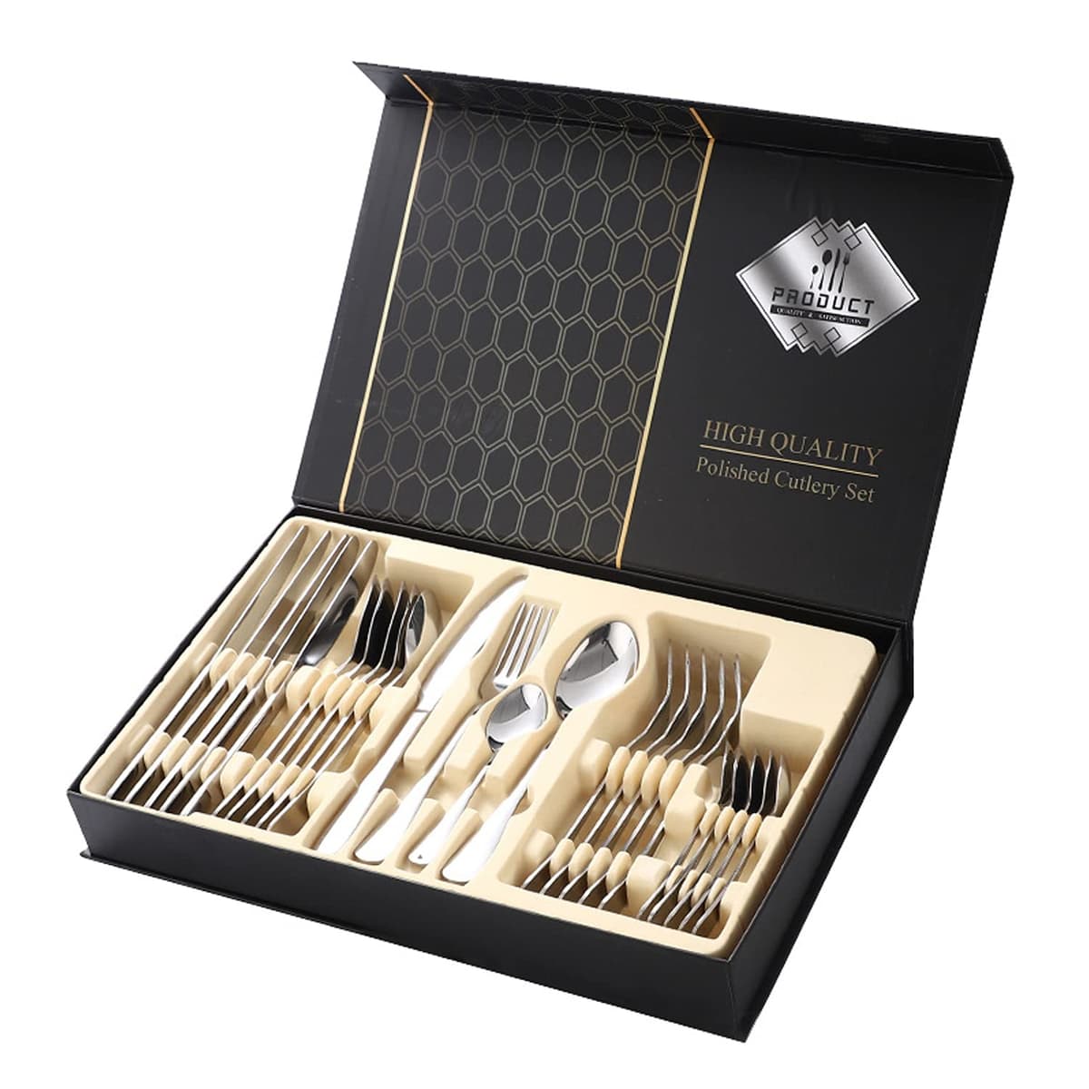 Stainless Steel Cutlery Set 24pcs