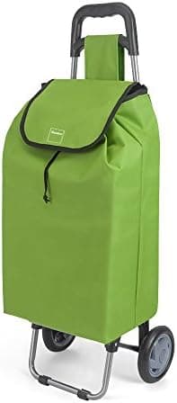 Metaltex Daphne Shopping Trolley - GREEN - 40 L