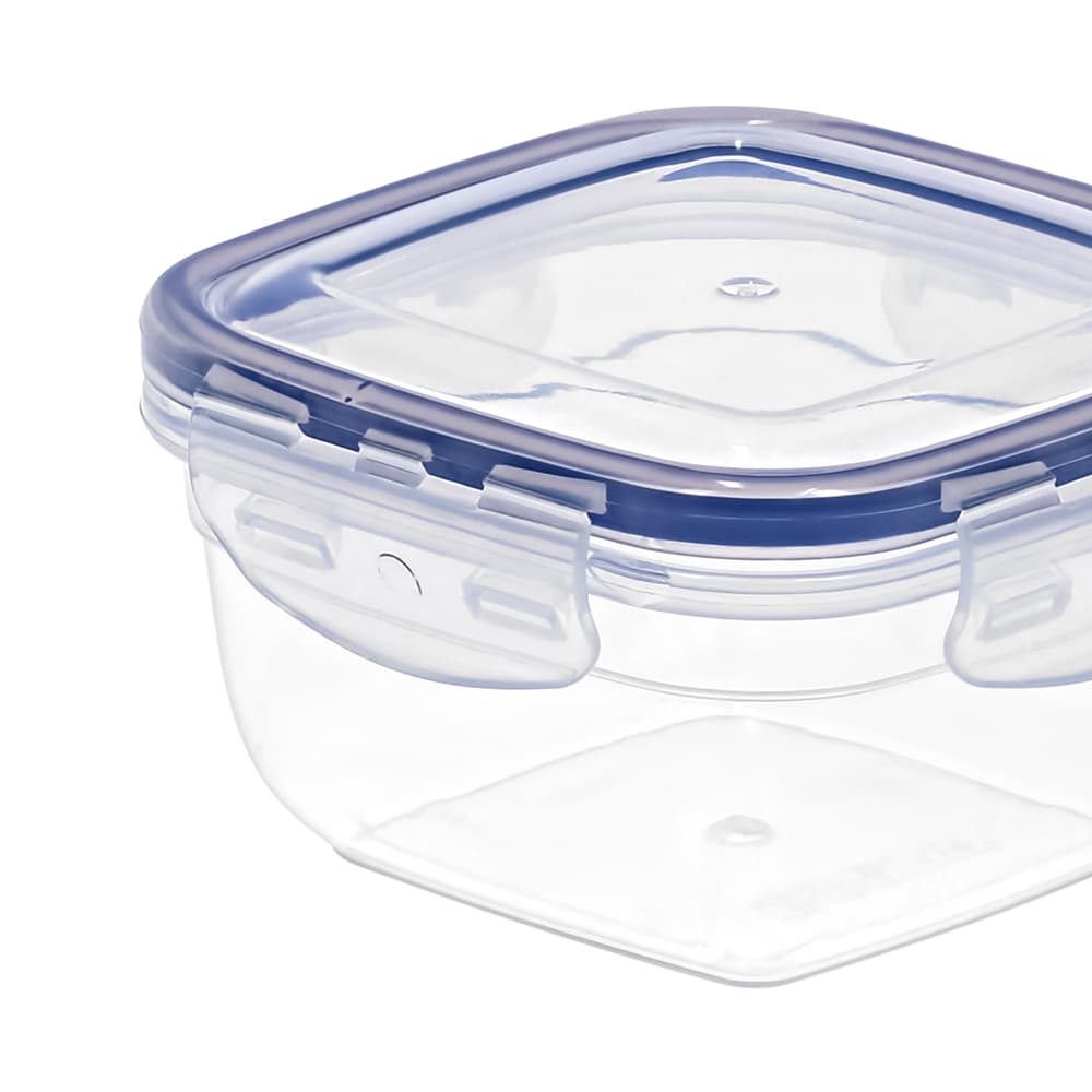Asude Plastic 1500 Ml Airtight Square Food Container