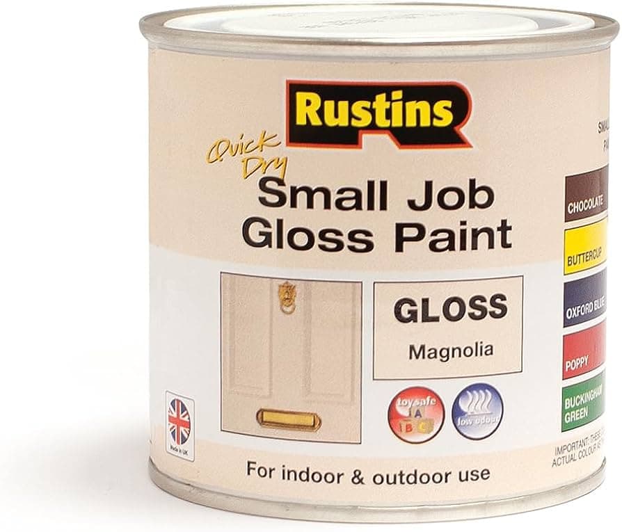 Rustins Small Job Paint Magnolia 250ml