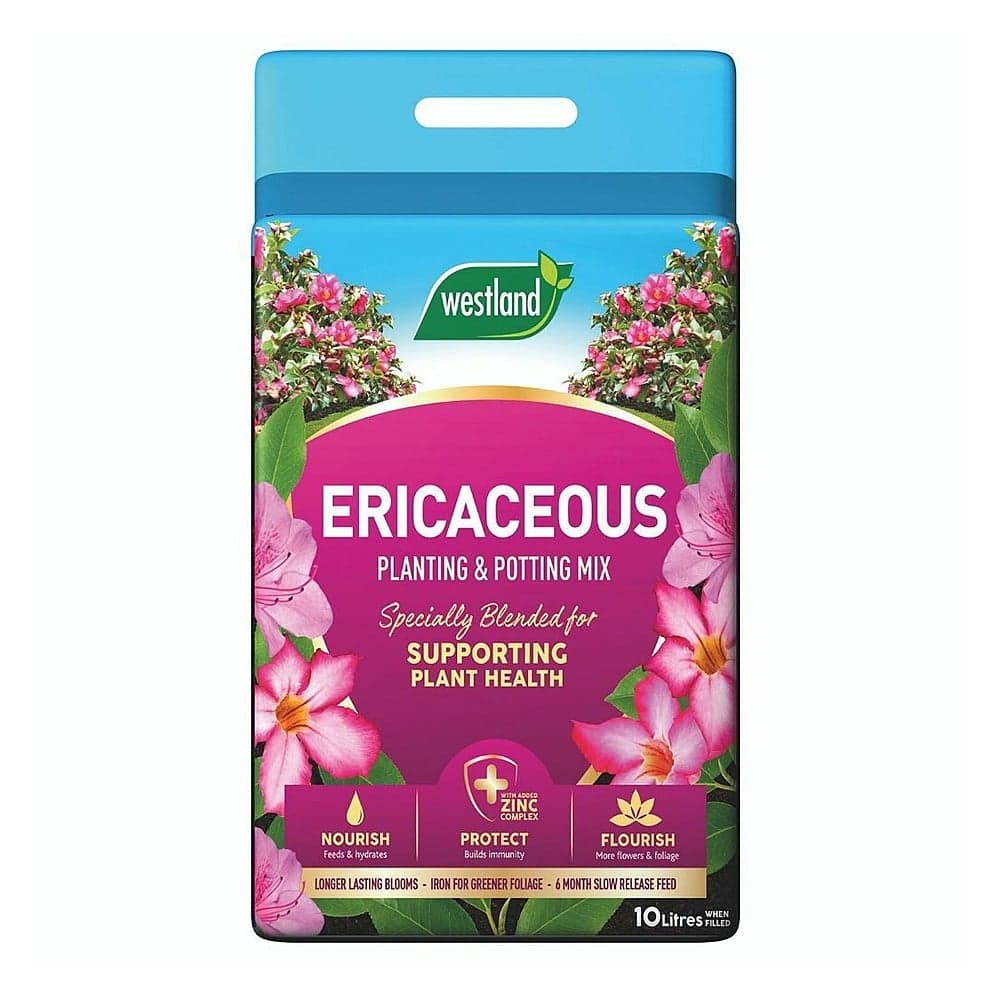 Westland Ericaceous Planting & Potting Mix 10L Pouch