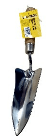 Loc-tech Stainless Steel Transplanter With Wood Grip