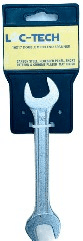 Loc-tech 16x17 Double Open End Spanner Forged Carbon Steel