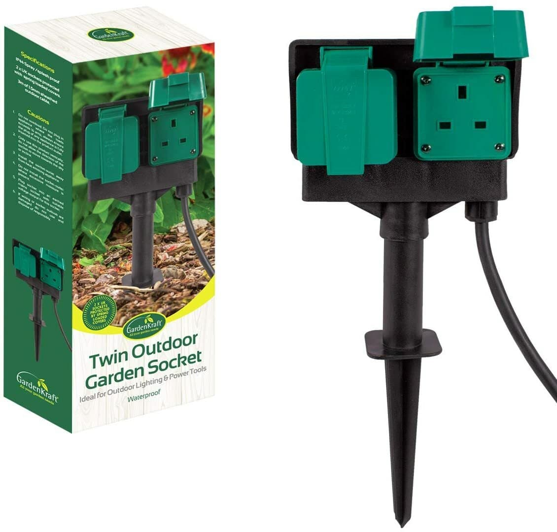 BENROSS Outdoor Garden Socket - 3m Cable