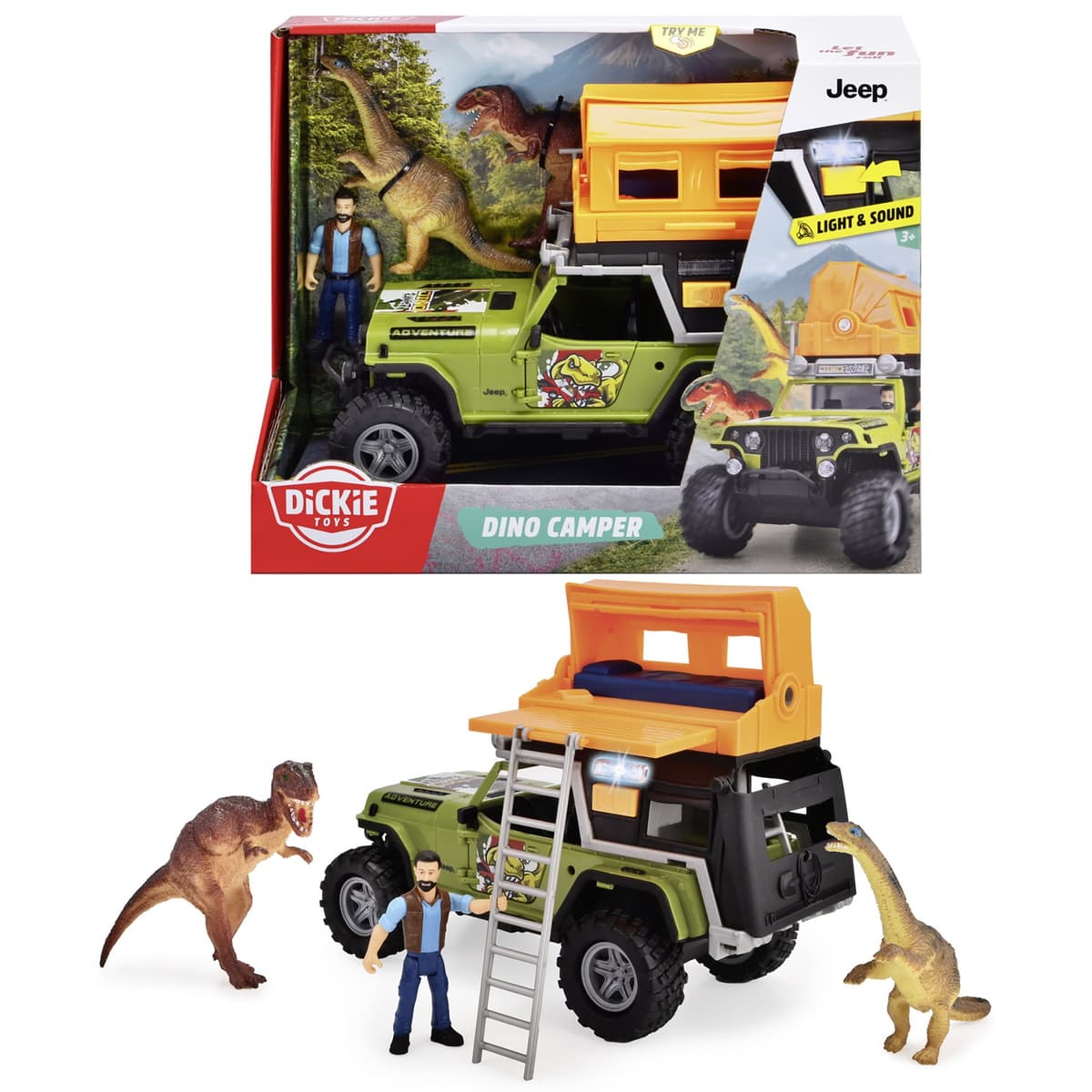 Kandy Toys Dino Rescue Jeeps (2 Assorted) 12977