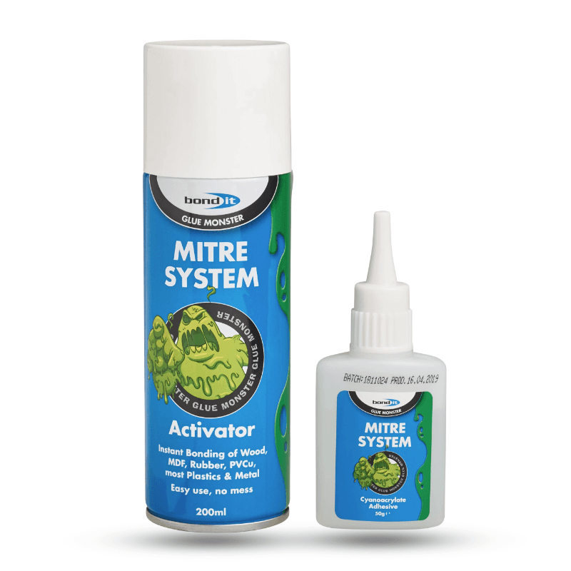 Bond It Mitre Kit Pack 50g + 200ml (12)