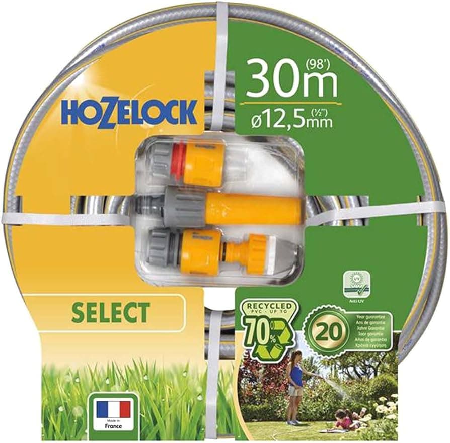 Hozelock 30m Select Hose & Fittings Set