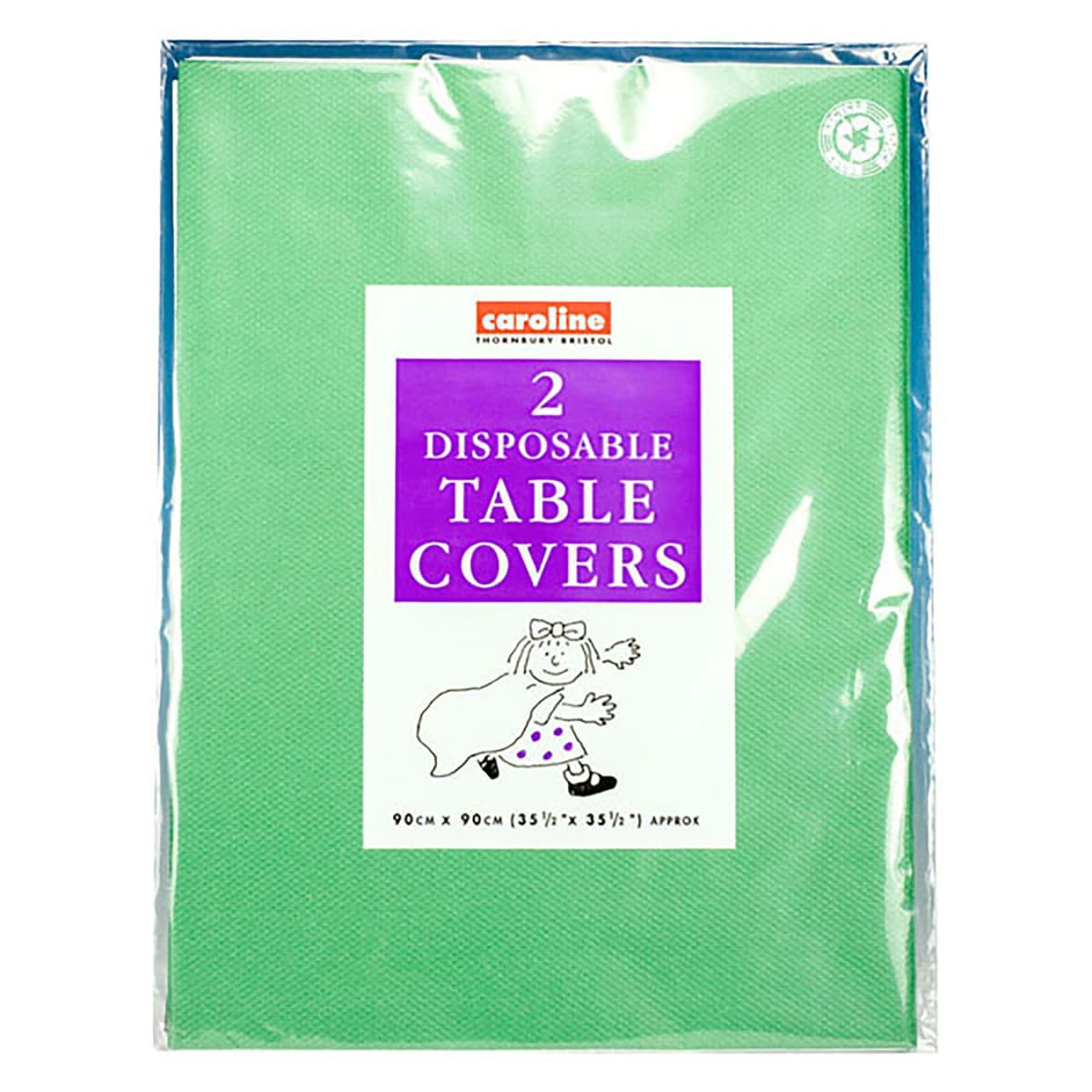 Caroline Disposable Table Ivory pk2 90cmx90cm