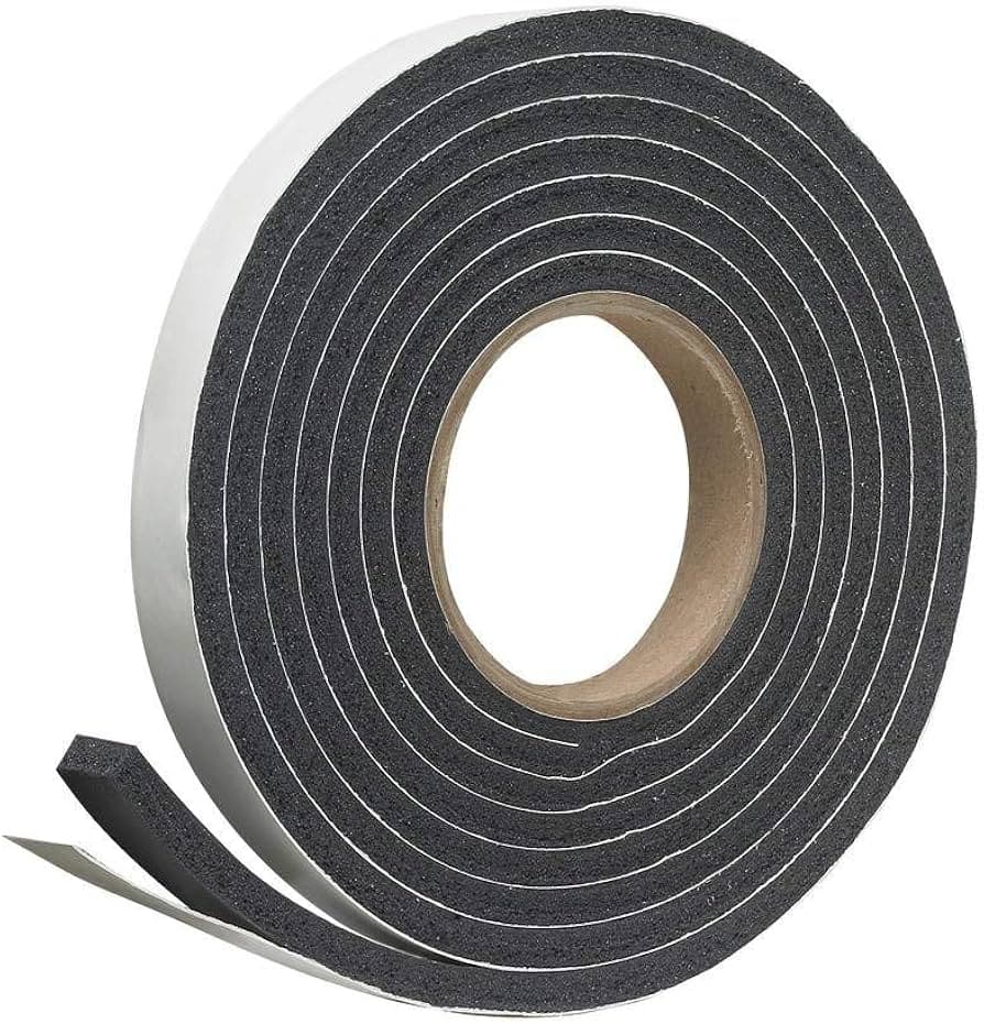 Self Adhesive Foam 15mtx6mm Wide Grey