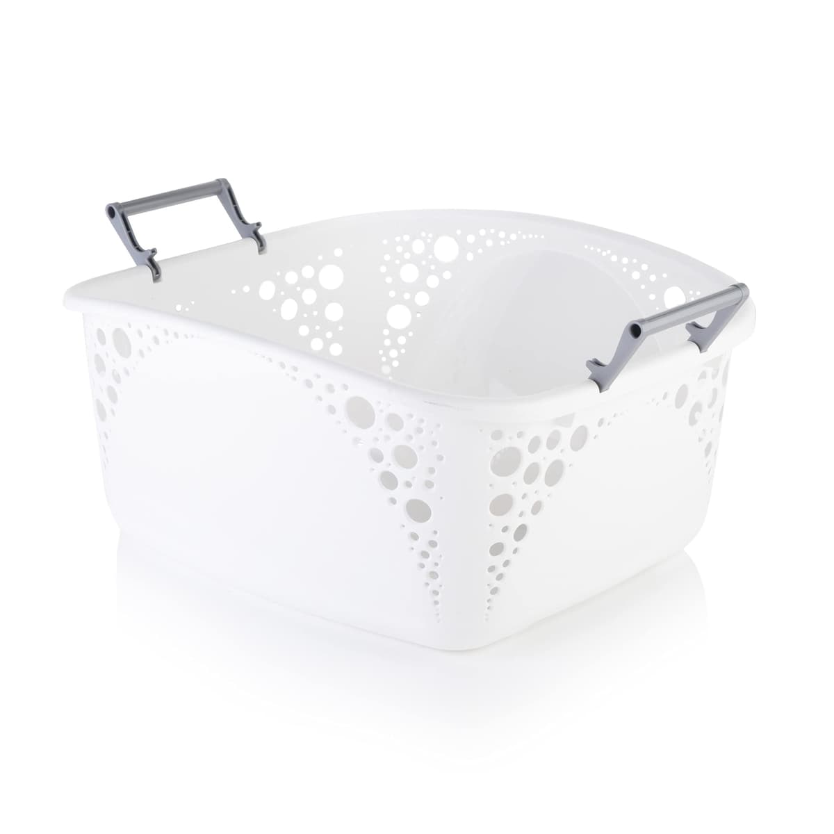 Minky 40l Laundry Basket White