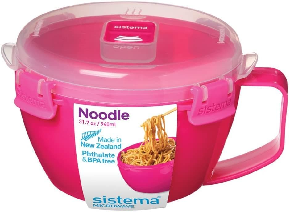 Sistema 940ml Noodle Bowl Microwave Mix Color