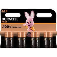 Duracell AA Plus Pk8 Batteries