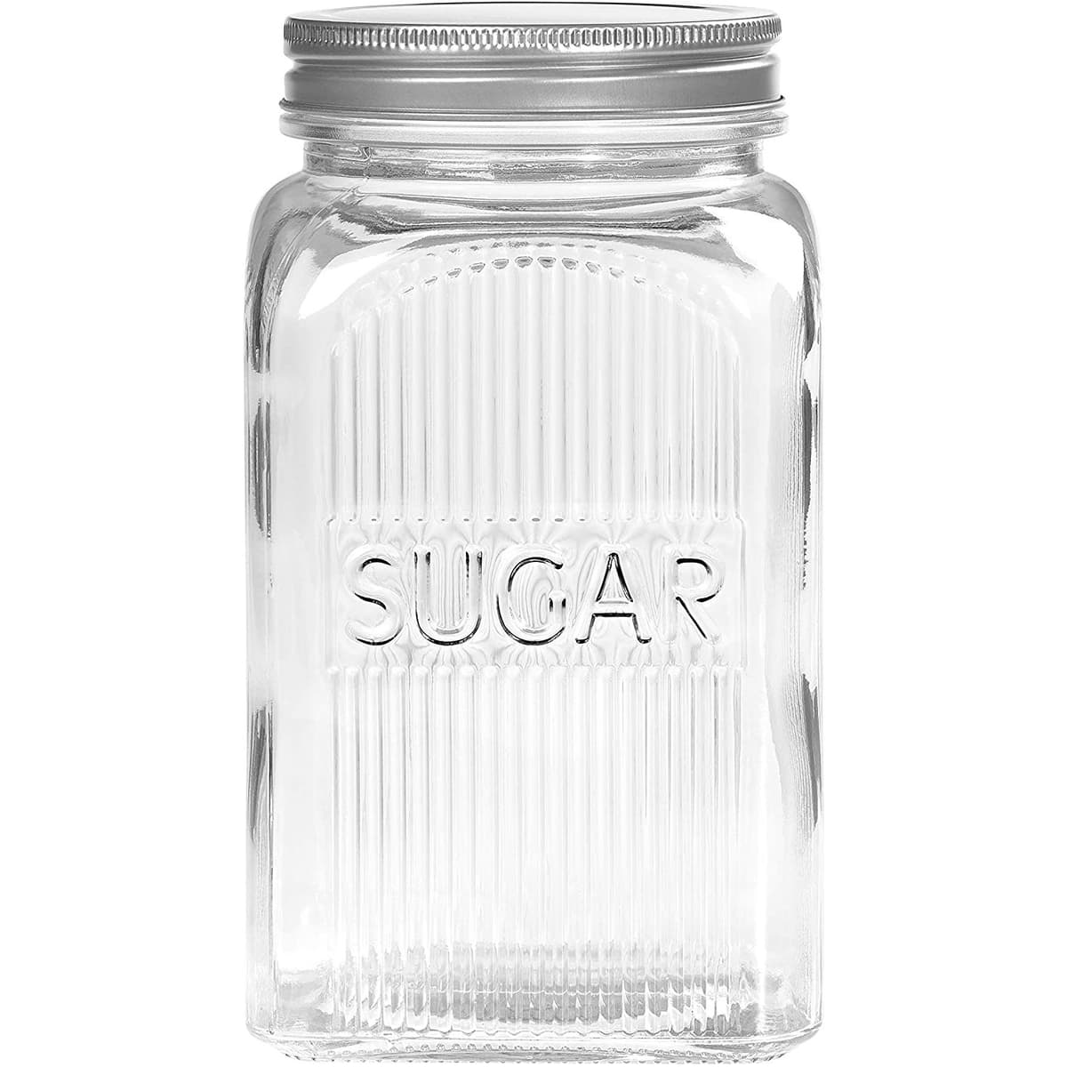 Tala SUGAR Glass Jar with screw top Lid -1250ml capacity