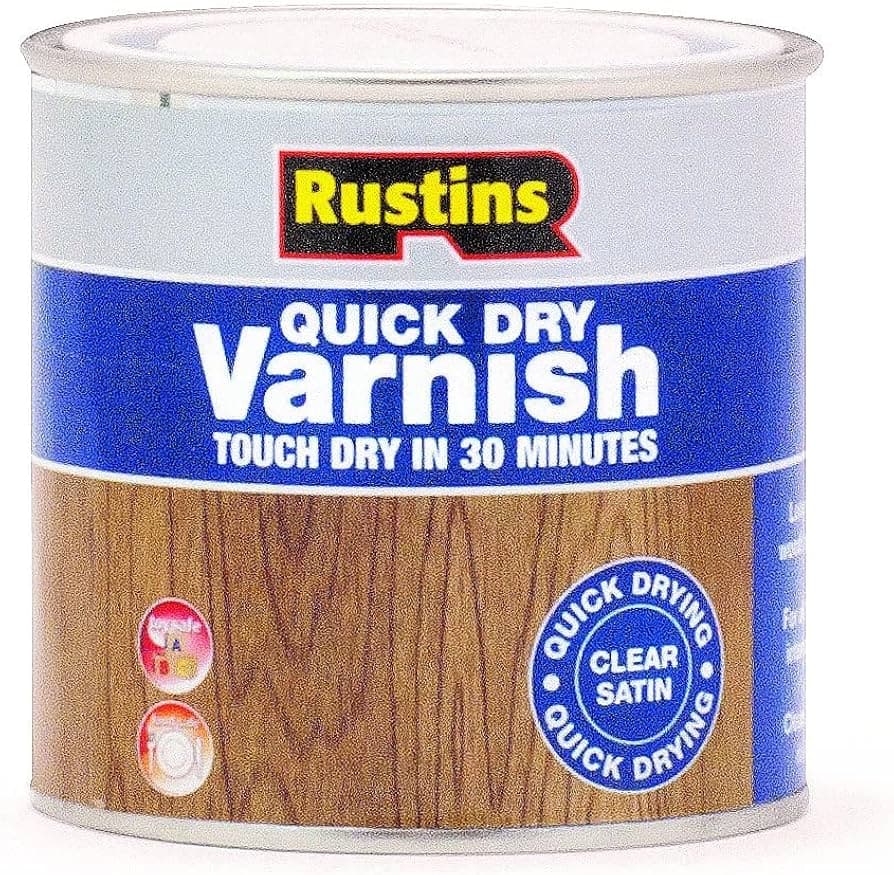 Rustins 135 NO1 SATIN VARNISH