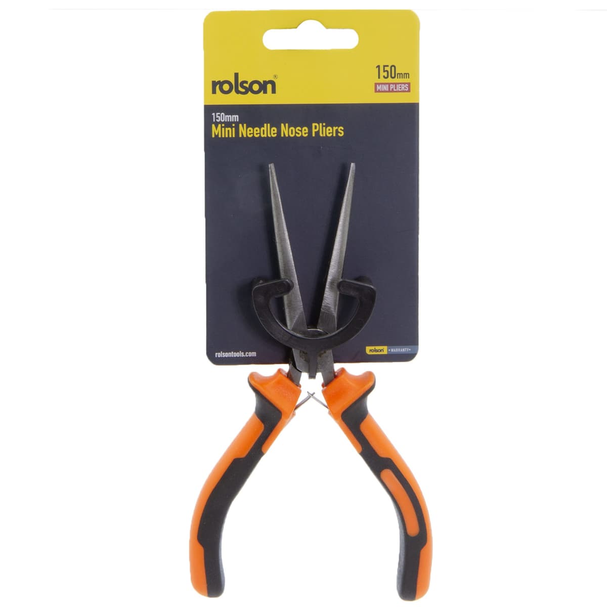 Rolson 150mm Mini Needle Nose Pliers