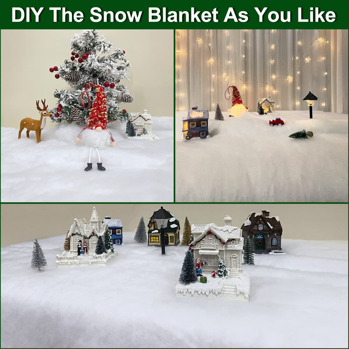 Tallon Home Decs XMAS Snow Blanket in CDU