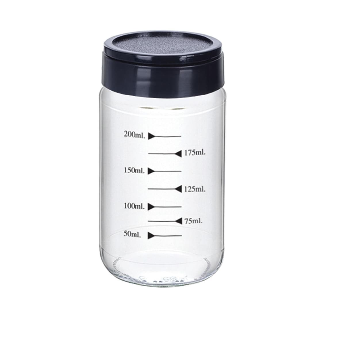 Glass Size Marked Jar 300 cc