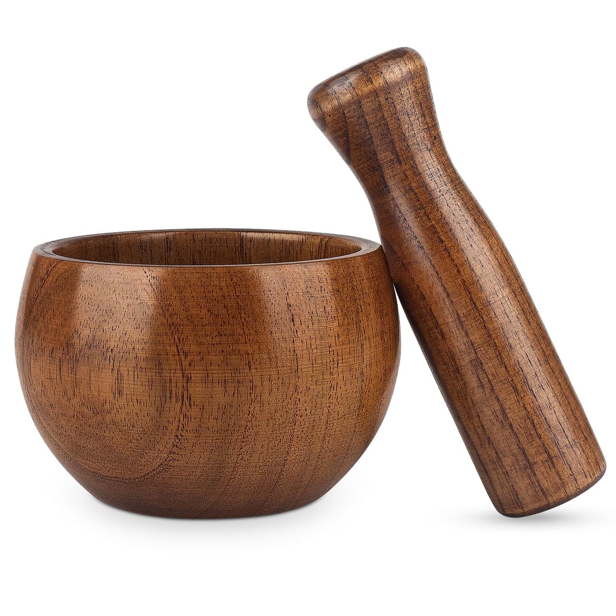 Wooden Mortal Pestal Medium
