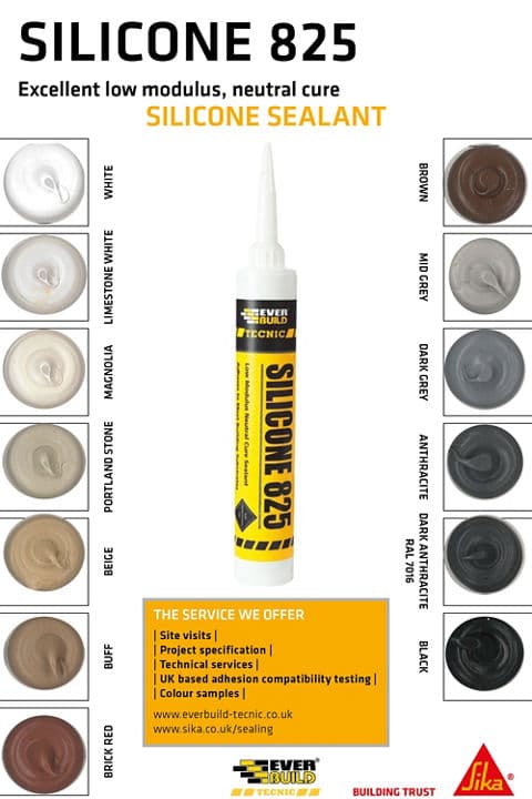 Everbuild 825 mid grey cartridge