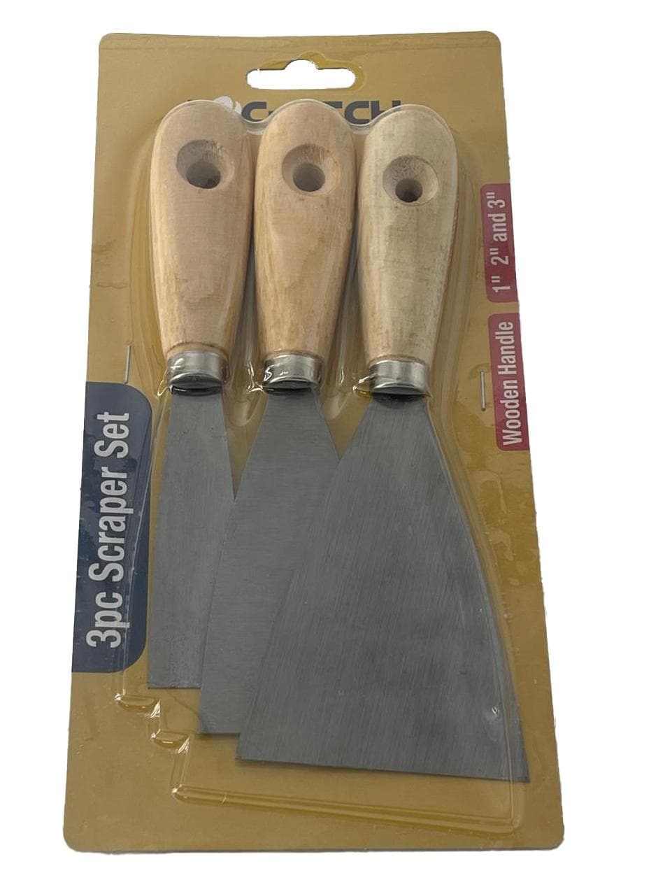 Loc-Tech 3PC SCRAPER SET