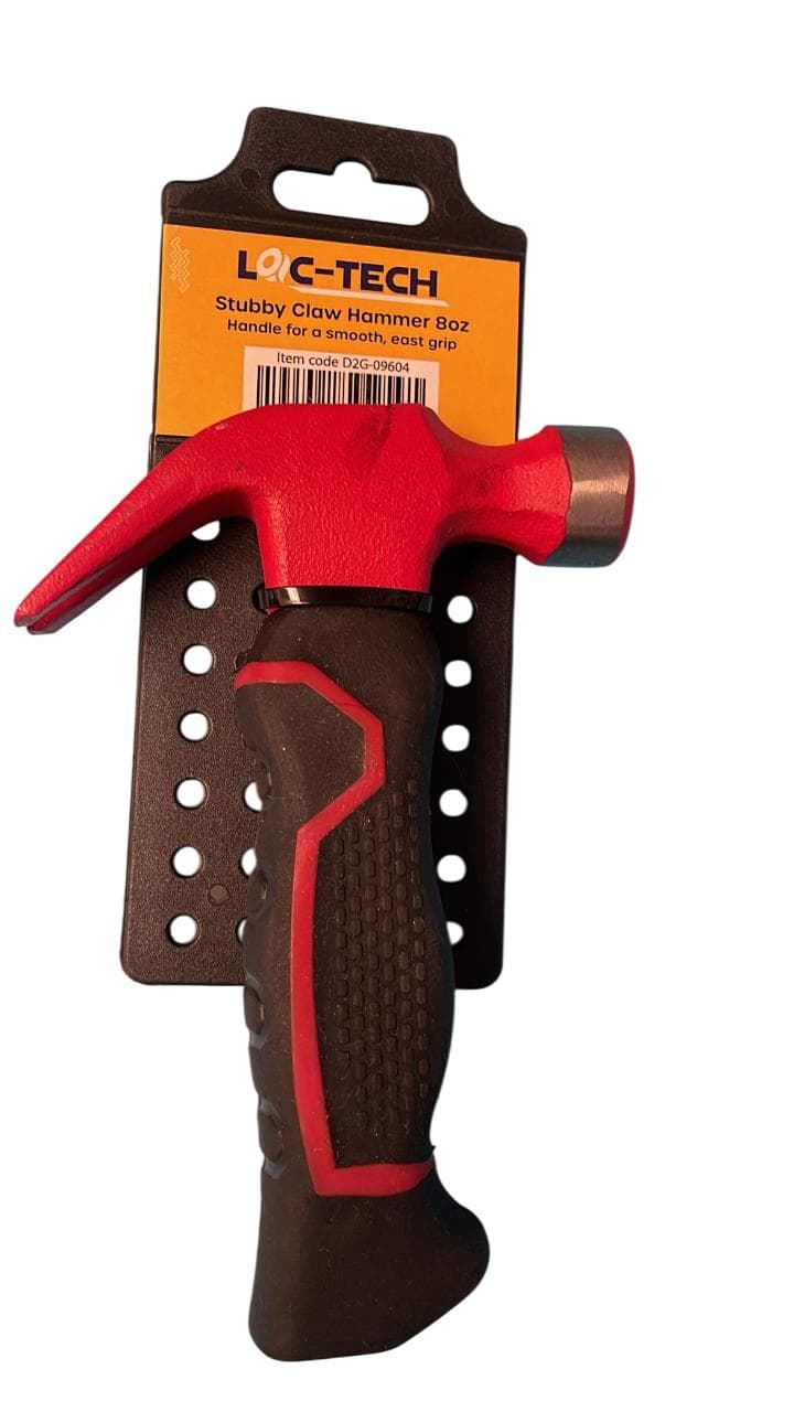 Loc-Tech Stubby Claw Hammer 8oz