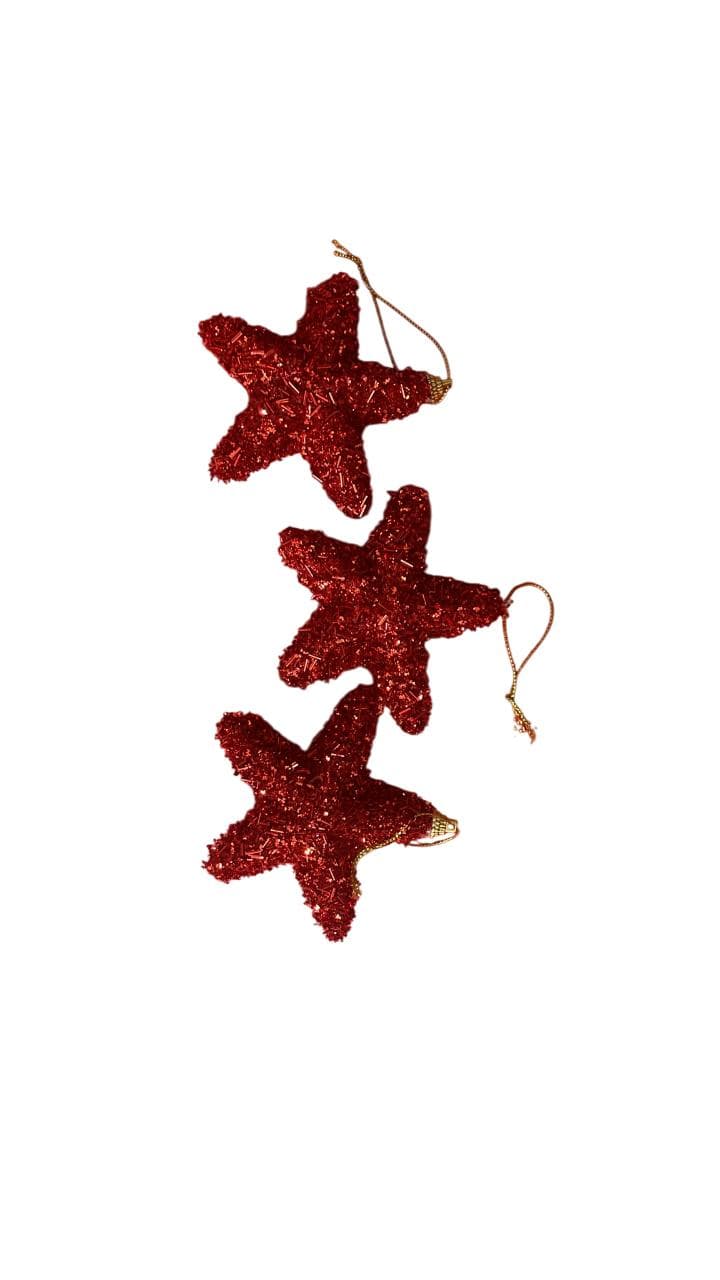 Christmas 9cm Star 3Pcs/Set