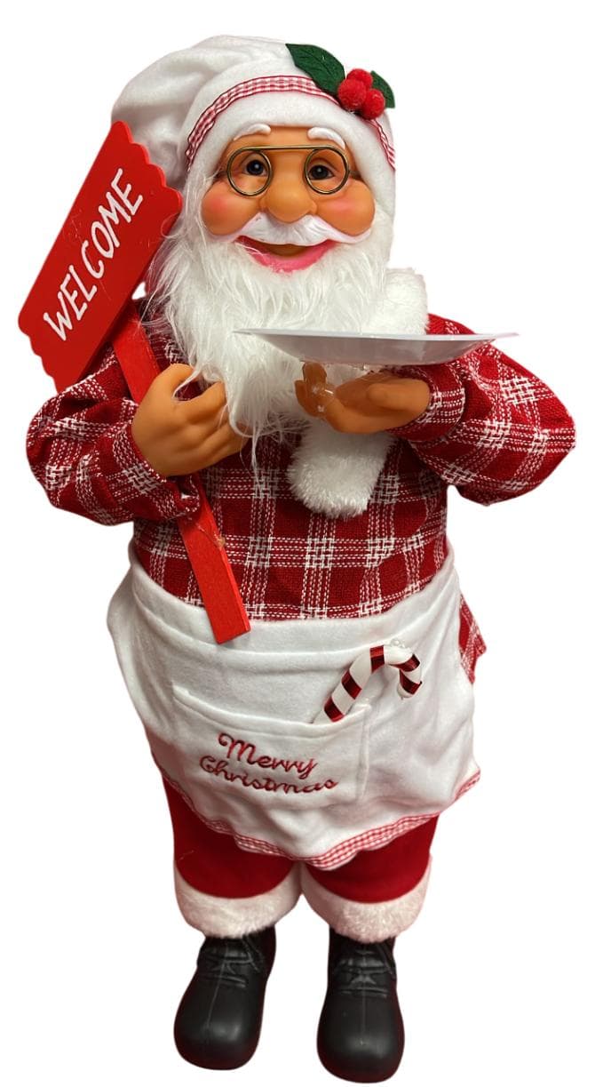 Christmas Standing Santa 60cm