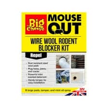 Wire Wool Rodent Bloacker Kit