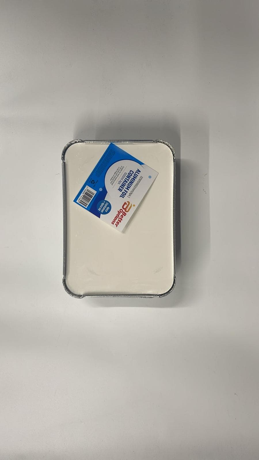 Aluminium Foil Containers ( 4pcs with lids ) 221x159x52mm(apx.) 1000ml
