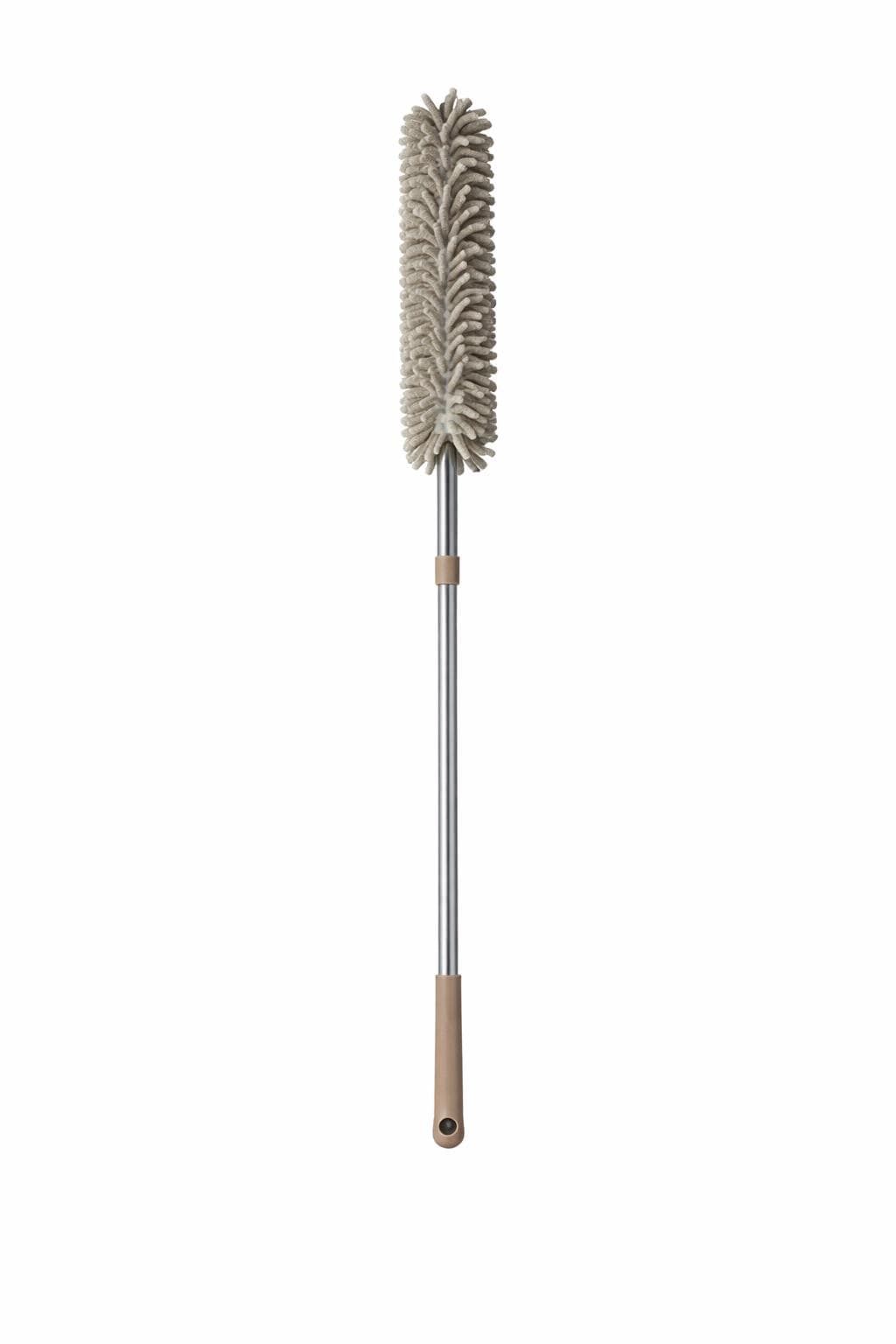 Better Options Microfibre Noodle Duster(With Extendable Handle) Khaki