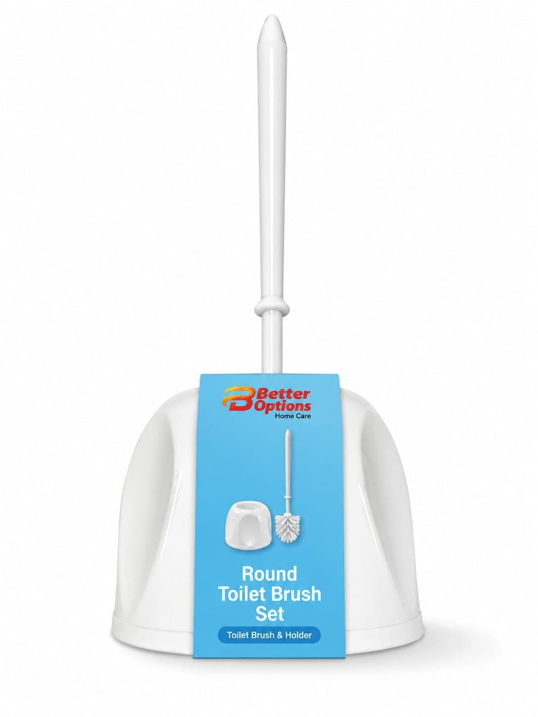 Better Options ROUND TOILET BRUSH SET