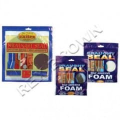Draught Seal Self Adhesive Foam 15m White