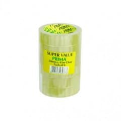 24mm X 40m Clear Tape (1" clear tape) (R34075) Roll of 6