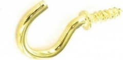 Securit 38mm Cup Hooks Shouldered Eb Pk5 (s6314)