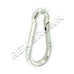 Securit 5mm Galvanised Snap Hook (s5684)