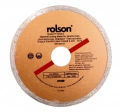 Rolson Diamond Tipped Ceramic Tile Cutting Blade 4 1/2" X 22.2cm - 15mm (24864)