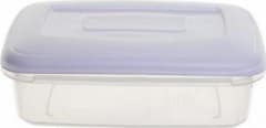 Whitefurze 1.5lt Food Storage Box-white Lid