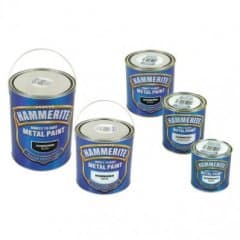Hammerite Hammered Black 2.5 Ltr